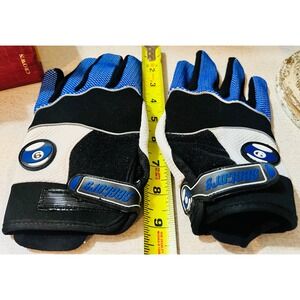 Sector 9 Driver Longboard Slide Gloves Blue Black White Mens Size S/M